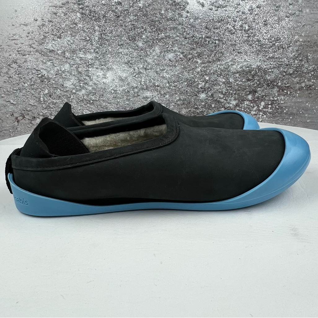 532 Mahabis Luxe Shearling Nubuck Leather Slippers Women’s 6